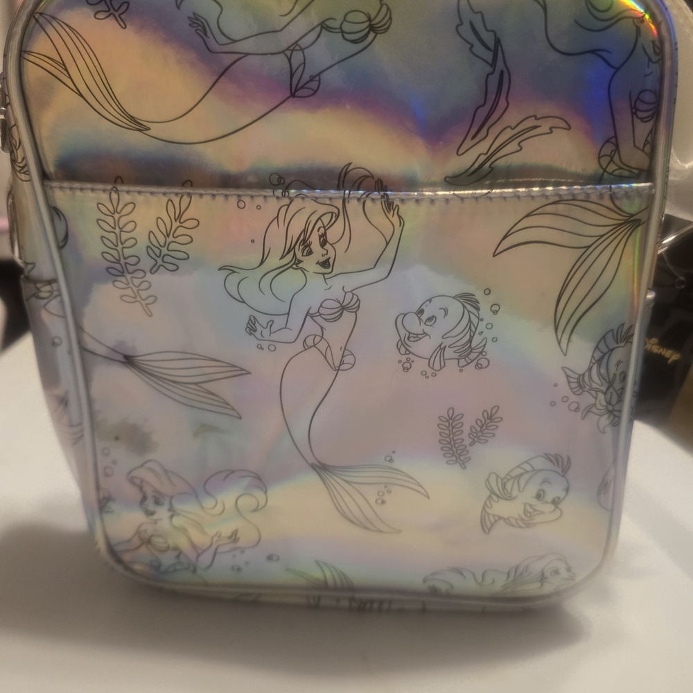 Disney The Little Mermaid Holographic Backpack - Picture 3 of 3